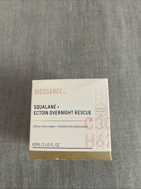 Biossance Squalane + Ectoin Overnight Rescue Cream